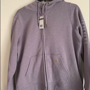 WOMANS CARHARTT FULL ZIP HOODIE